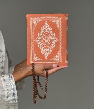 QURAN COVER - ORANGE 