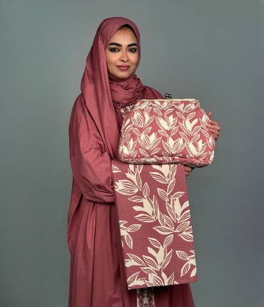 SCARF PRAYER   SET - PINK