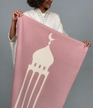 UN QUILTED RUG - PINK