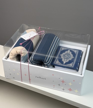 GIFT PACKAGE - SCARF - NAVY